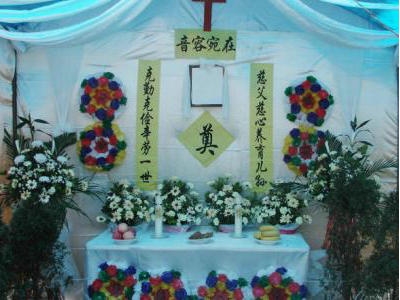 长沙殡仪馆灵堂布置案例