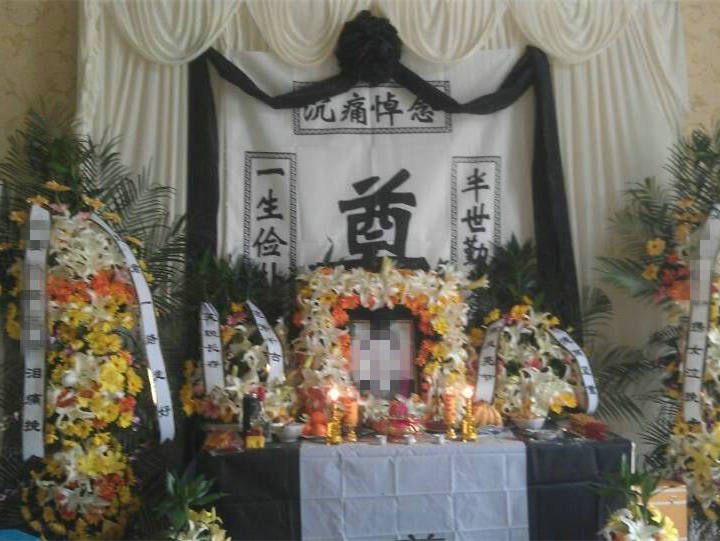 长沙殡仪馆灵堂布置